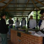 Volunteers briefing